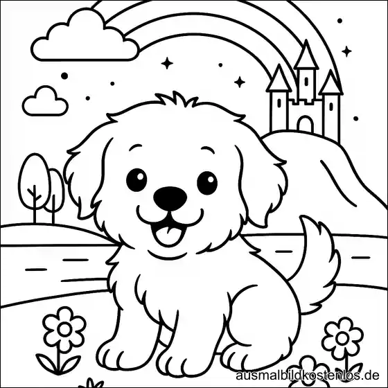 Golden Retriever Welpe