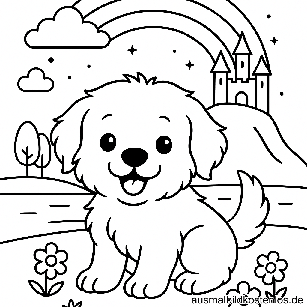 Golden Retriever Welpe