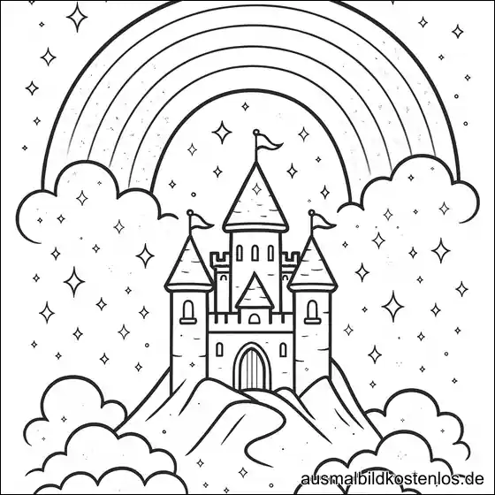 Schloss & Regenbogen