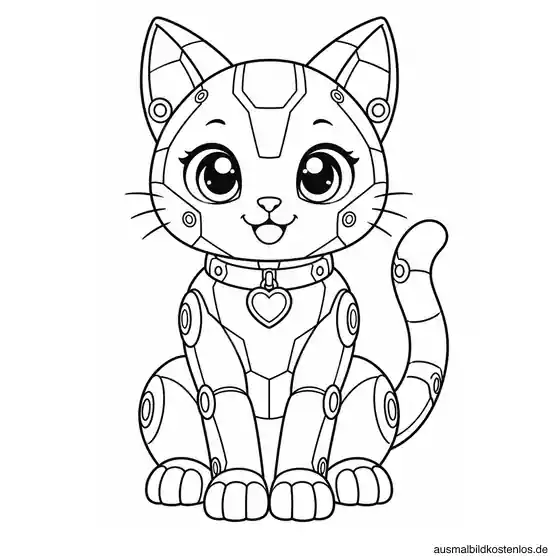 Roboter Katze