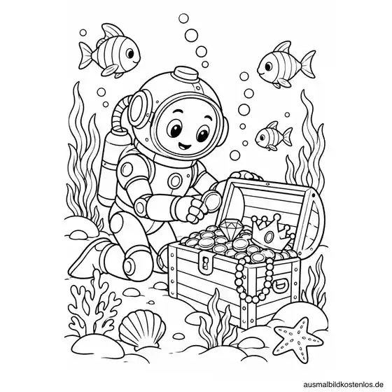 Roboter Unterwasser Abenteuer