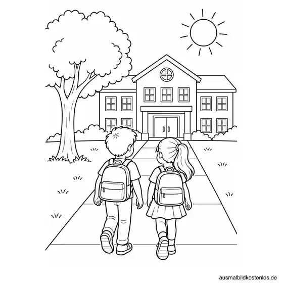 Gemeinsam auf dem ersten Schulweg
